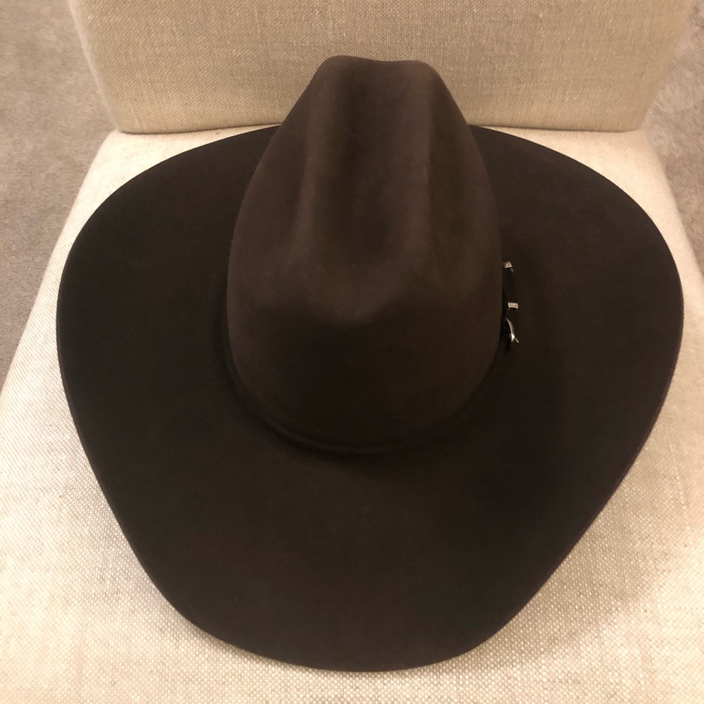 COPY - Chocolate Brown Rodeo King Hat
